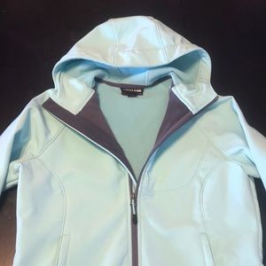 Women’s Lightweight neoprene Jacket Aqua Size Med